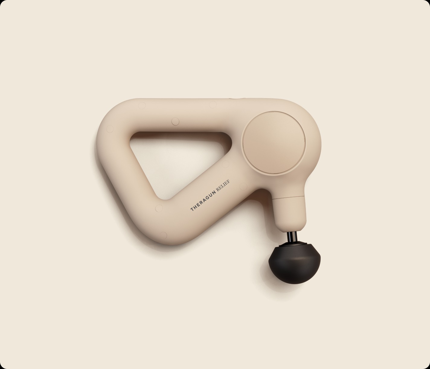 Theragun Relief Percussive Therapy Device logo